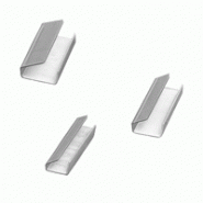 CHAPES POUR FEUILLARD PLASTIQUE SEMI-OUVERTES ZINGUÉES