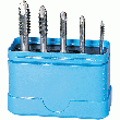 COFFRET DE 5 TARAUDS MACHINE COURTS,