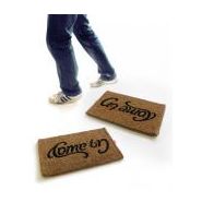 PAILLASSON DESIGN COME IN GO AWAY