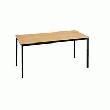 TABLE DE BUREAU ÉCO PIÉTEMENT COULEUR NOIR 140 X 70 CM