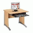 BUREAU INFORMATIQUE THEMIS 2 PLATEAU HÊTRE - PIEDS L ALUMINIUM