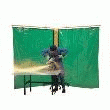 ECRAN DE PROTECTION EN TOILE NOIRE POLYESTER 1.95X3M.