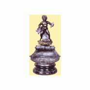 STATUETTE : PUTO SUR DAUPHIN