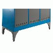 PAIRE DE PIEDS PLASTIQUE POUR VESTIAIRE MONOBLOC