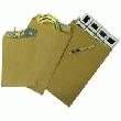 250 POCHETTES KRAFT ARMÉES 260 X 330 MM 130 G/M2
