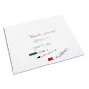 TABLEAU BLANC VELLEDA - 100 X 200 CM - ADHÉSIF - EN ROULEAU - EFFAÇABLE À SEC