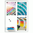 TABLEAU D'AFFICHAGE FOND MAGNÉTIQUE-9XFORMAT A4(505X995MM)