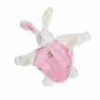 DOUDOU LAPIN ROSE 20CM  UN DOUDOU LAPIN ROSE ACHETÉ, LE 2EME À -25%