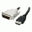 STARTECH.COM HIGH SPEED HDMI CABLE TO DVI DIGITAL VIDEO MONITOR - CÂBLE VIDÉO - HDMI / DVI - HDMI 19 BROCHES (M) - DVI-D (M) - 10 M - NOIR
