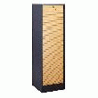CLASSEUR À RIDEAU BOIS H 140 CM -