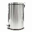POUBELLE INOX À PÉDALE 12L