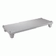 SOCLE 4 PIEDS POUR VESTIAIRE MONOBLOC H 12 X L 30 CM - GRIS