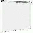 ECRAN DE PROJECTION ORAY SUPER GEAR BLANC MAT FORMAT 16/10 150 X 240 CM