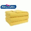 COUVERTURE - EDREDON - PLAID BLEU CALIN BLEU CALIN COUVERTURE POLAIRE JAUNE 220X240CM