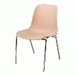 CHAISE COQUILLE COLORIS BEIGE