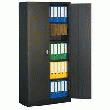 ARMOIRE BP 180X92X42 4 TABL NOIR EKWO. ARMOIRE BP 180X92X42 4 TABL NOIR EKWO.