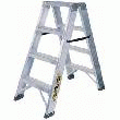 ESCABEAU DOUBLE ACCÈS ALUMINIUM HT 0.92