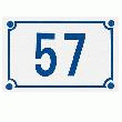 NUMÉRO DE RUE MÉTALU