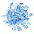 ECLAT DE VERRE BLEU ATLANTIQUE 7/12 MM