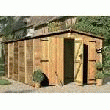 GARAGE EN BOIS TRAITÉ ALBATROS 16,4M² - 17MM GARAGE BOIS