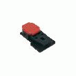 PEDALE DE COMMANDE ROUGE 1 NO/NF PIZZATO ELETTRICA PA 20101-M2