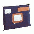 SACOCHE COURRIER À SOUFFLET ALBA 30 X 42 CM BLEU