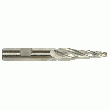FRAISES CONIQUES 1/16-1/10-1/20 SĂRIE NORMALE, 3-6 DENTS, QUEUE CYLINDRIQUE, COUPE AU CENTRE, HSS-CO8, BOUT DROIT FRAISES CONIQUES 1/16-1/10-1/20 SĂRIE NORMALE, 3-6 DENTS, QUEUE CYLINDRIQUE, COUPE AU CENTRE, HSS-CO8, BOUT DROIT