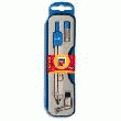 COFFRET COMPAS MÉTAL SCOLAIRE 3 PIÈCES -