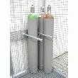 KIT BRAS + CHAINE DE SOUTIEN POUR CABINE DE BOUTEILLES DE GAZ.
