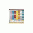 PLANNING DE BUREAU À FICHES T 7 COLONNES - NOBO