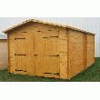 GARAGE DO 3554 MADRIERS EMBOÎTÉS DE 28 MM SURFACE DE 17.19M²