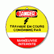 DANGER TRAVAUX EN COURS ...