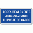 ACCES RÉGLEMENTÉ...
