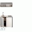 MEUBLE : COMPACT KITCHEN BAS + HAUT - ZERMATT ZE2