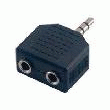 MCL SAMAR CG-701 - RÉPARTITEUR AUDIO - FICHE MINI-PHONE STÉRÉO 3,5 MM (M) - FICHE MINI-PHONE STÉRÉO 3,5 MM (F)