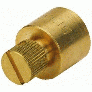 BOUCHON EXTR. TUBE ÉVENT, CUIVRE 15 MM