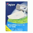 ETIQUETTES 105 X 42 MM AGIPA 100803 - BOÎTE DE 7000 - AGIPA