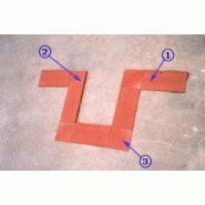 BORDURE CHANFREINéE POUR DALLE - HEXDALLE® XE