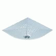 RECEVEUR A ENCASTRER EXTRA PLAT 90 X 90 CM