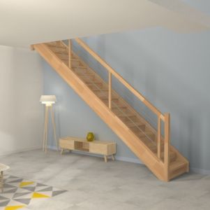 Quelles dimensions pour un escalier droit ?