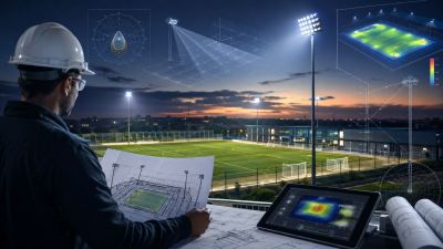 Étude d'éclairage sportif : quelles prestations et quels livrables attendre ?