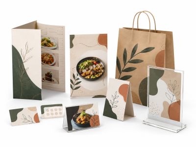 Quels supports d’impression pour un restaurant, un traiteur ou un commerce ?  