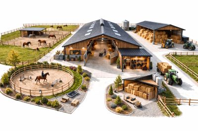 Top 10 des fabricants des barns pour chevaux