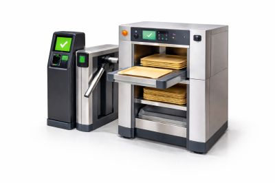 Comment fonctionne un distributeur de plateaux pour self service ? 