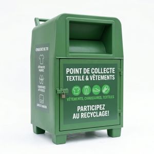 Installer un conteneur pour vêtements usagés : fonctionnement, prix et étapes