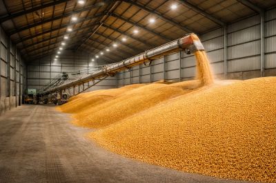 Pourquoi choisir un bâtiment de stockage de céréales à plat ?