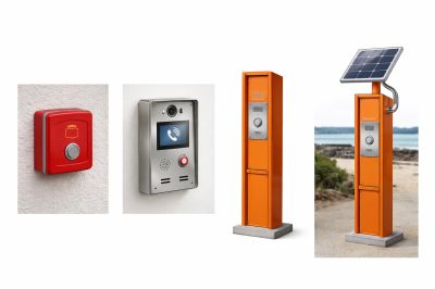 Comment fonctionne une borne d'appel d'urgence ?