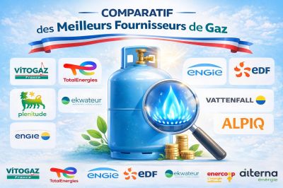 Comparatif des meilleurs fournisseurs de gaz 
