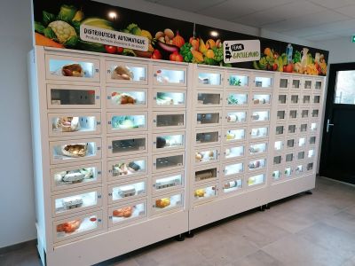 Combien coûte un distributeur automatique de fruits et légumes ?
