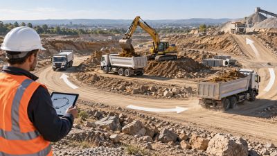 Comment suivre les rotations de camions sur un chantier ?